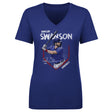 Dansby Swanson Women's V-Neck T-Shirt | 500 LEVEL