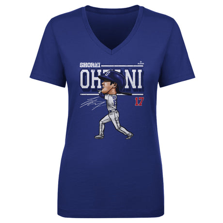 Shohei Ohtani Women's V-Neck T-Shirt | 500 LEVEL