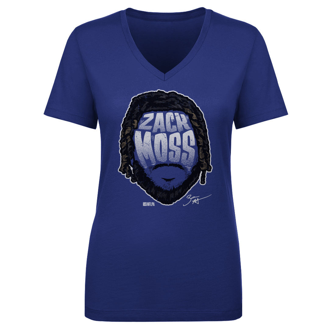 Zack Moss Women&#39;s V-Neck T-Shirt | 500 LEVEL