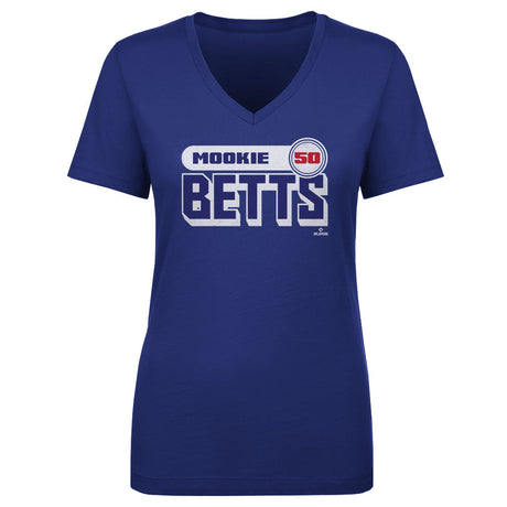 Mookie Betts Women's V-Neck T-Shirt | 500 LEVEL