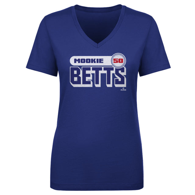 Mookie Betts Women's V-Neck T-Shirt | 500 LEVEL