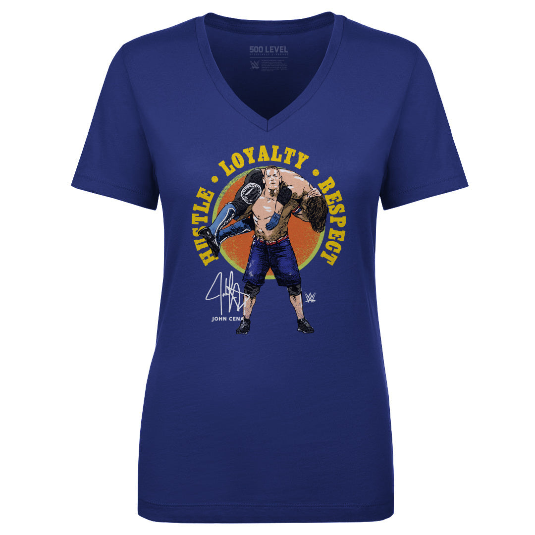 John Cena Women's V-Neck T-Shirt | 500 LEVEL