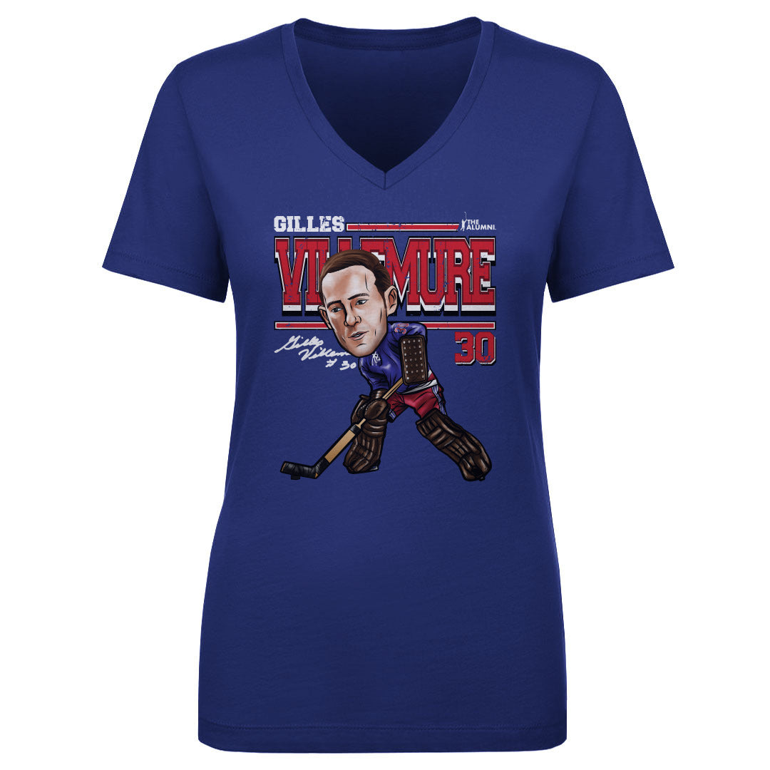 Gilles Villemure Women's V-Neck T-Shirt | 500 LEVEL