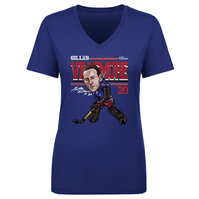 Gilles Villemure Women's V-Neck T-Shirt | 500 LEVEL