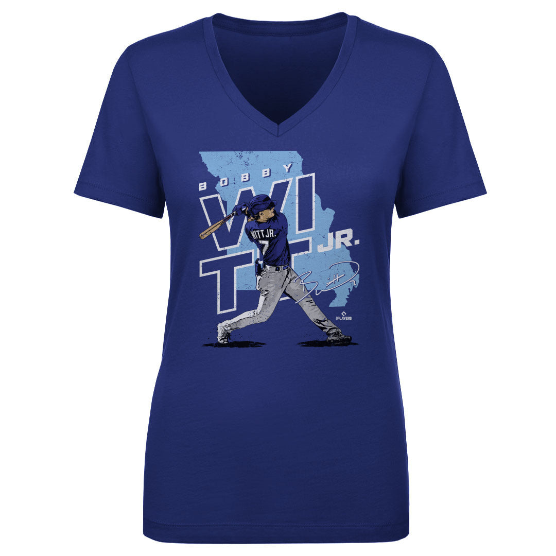 Bobby Witt Jr. Women's V-Neck T-Shirt | 500 LEVEL