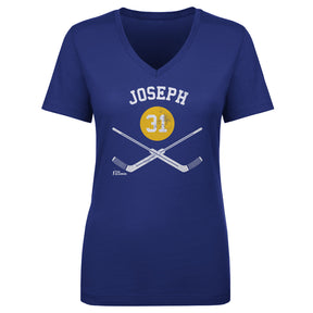 Curtis Joseph Women's V-Neck T-Shirt | 500 LEVEL