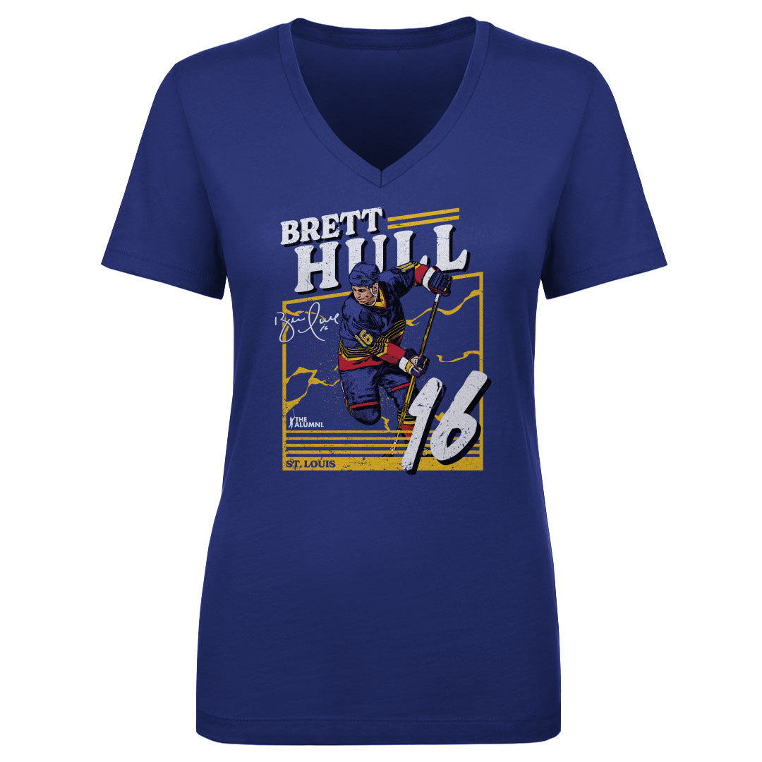 Brett Hull Women's V-Neck T-Shirt | 500 LEVEL