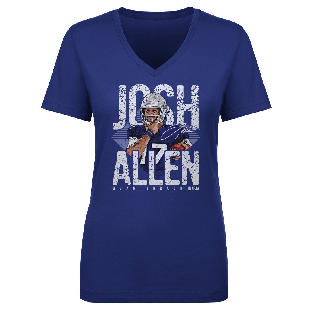 Josh Allen Women's V-Neck T-Shirt | 500 LEVEL