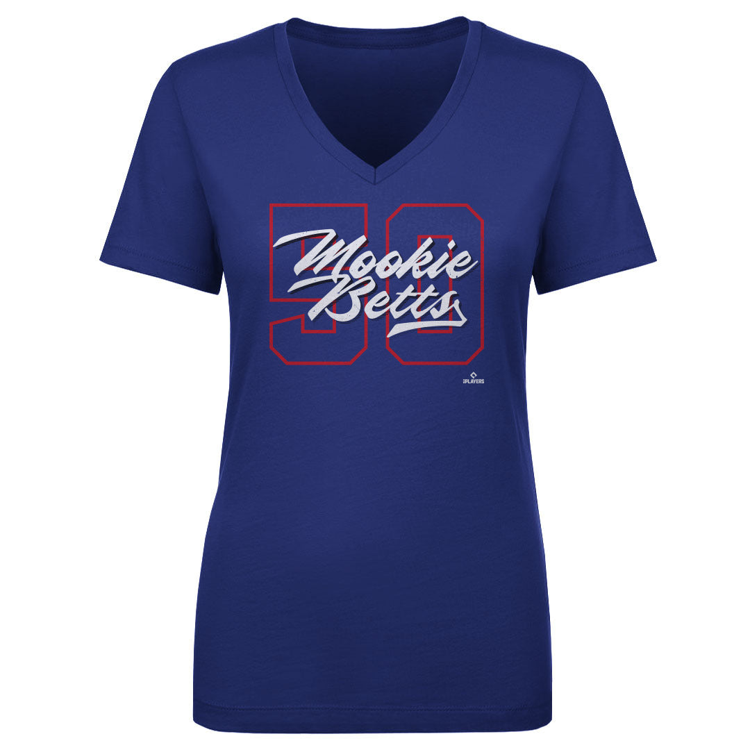 Mookie Betts Women's V-Neck T-Shirt | 500 LEVEL