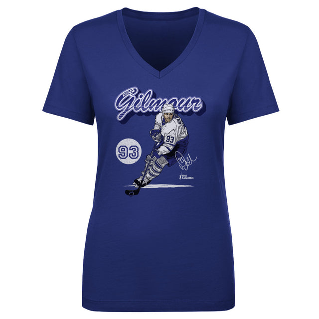 Doug Gilmour Women's V-Neck T-Shirt | 500 LEVEL