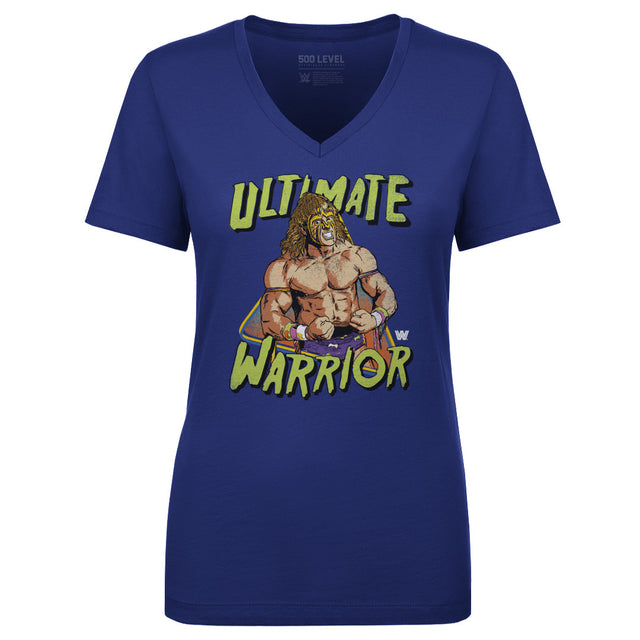 Ultimate Warrior Women's V-Neck T-Shirt | 500 LEVEL