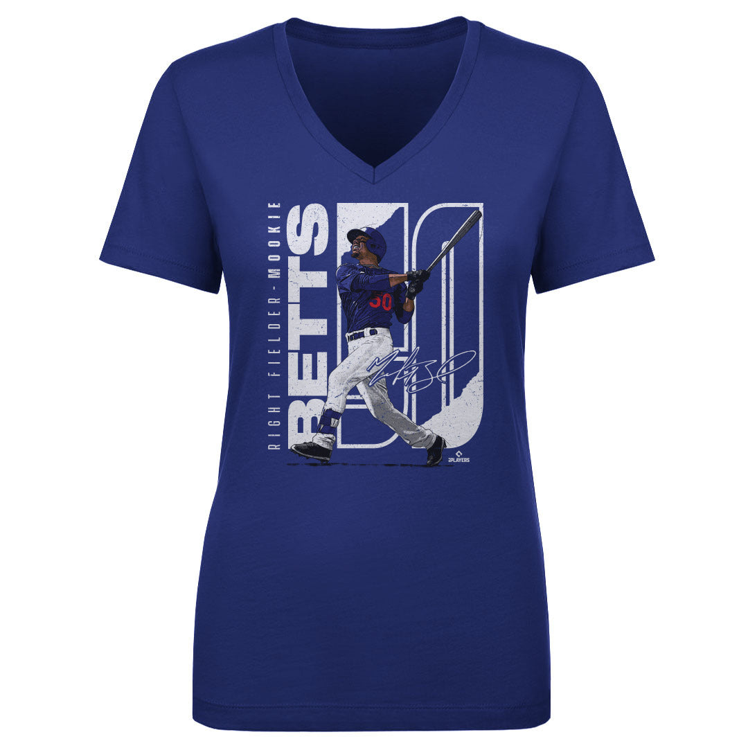 Mookie Betts Women's V-Neck T-Shirt | 500 LEVEL