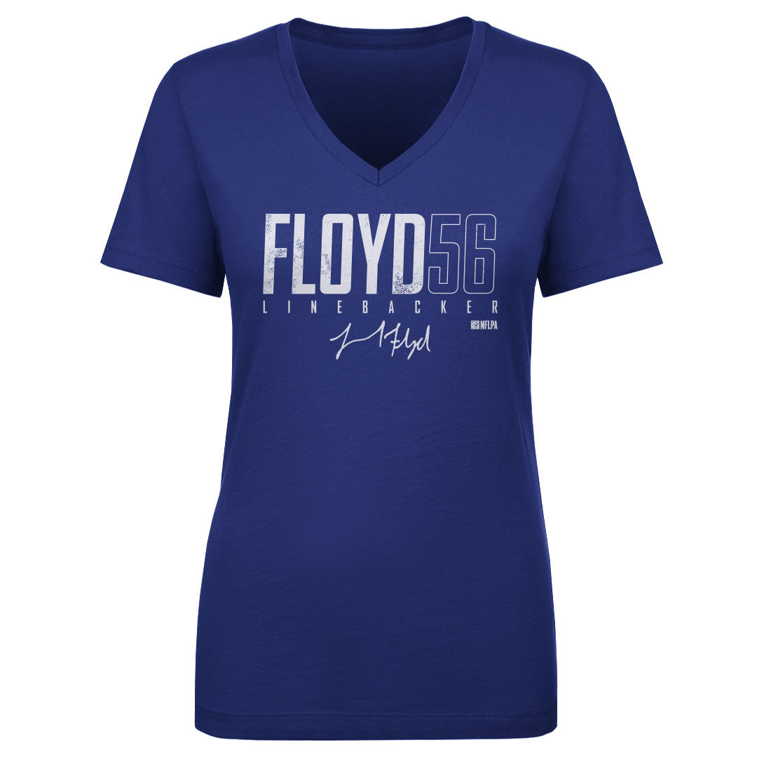 Leonard Floyd Women&#39;s V-Neck T-Shirt | 500 LEVEL