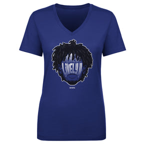 Dereck Lively II Women's V-Neck T-Shirt | 500 LEVEL