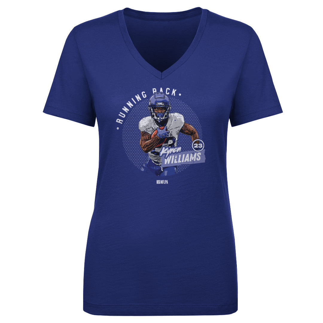 Kyren Williams Women&#39;s V-Neck T-Shirt | 500 LEVEL