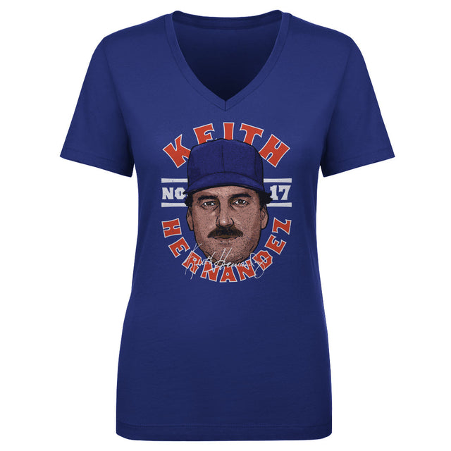 Keith Hernandez Women's V-Neck T-Shirt | 500 LEVEL
