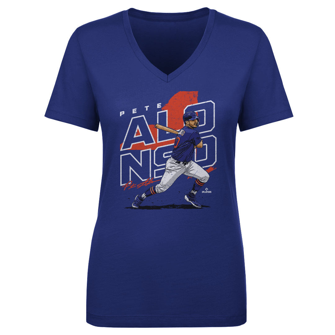 Pete Alonso Women&#39;s V-Neck T-Shirt | 500 LEVEL