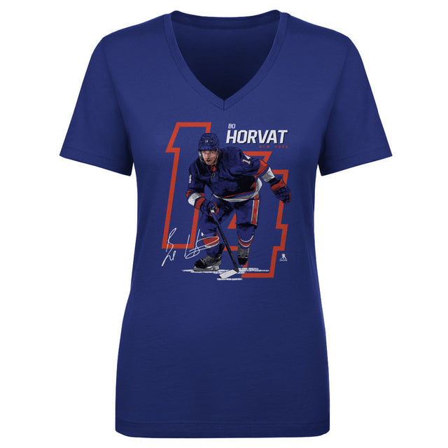 Bo Horvat Women's V-Neck T-Shirt | 500 LEVEL