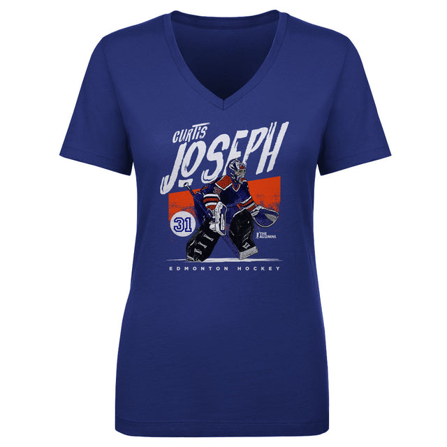 Curtis Joseph Women's V-Neck T-Shirt | 500 LEVEL