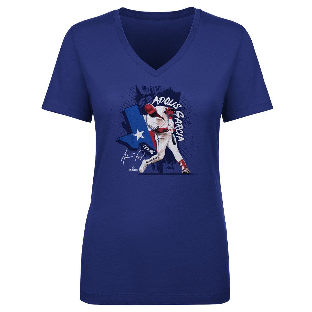 Adolis Garcia Women's V-Neck T-Shirt | 500 LEVEL