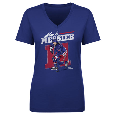 Mark Messier Women's V-Neck T-Shirt | 500 LEVEL