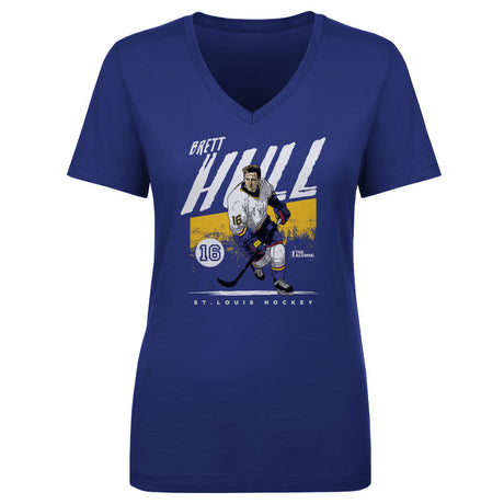 Brett Hull Women's V-Neck T-Shirt | 500 LEVEL