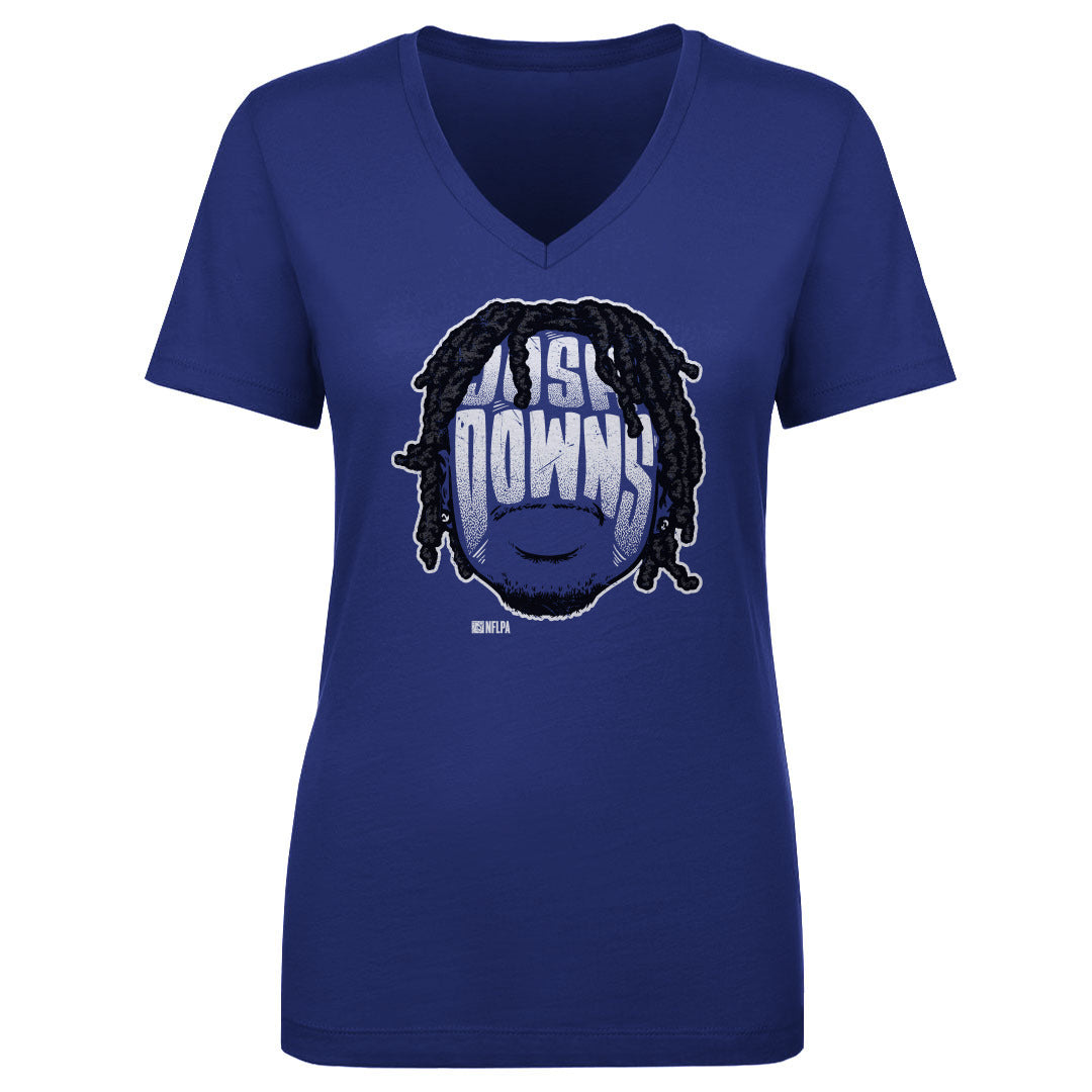 Josh Downs Women's V-Neck T-Shirt | 500 LEVEL