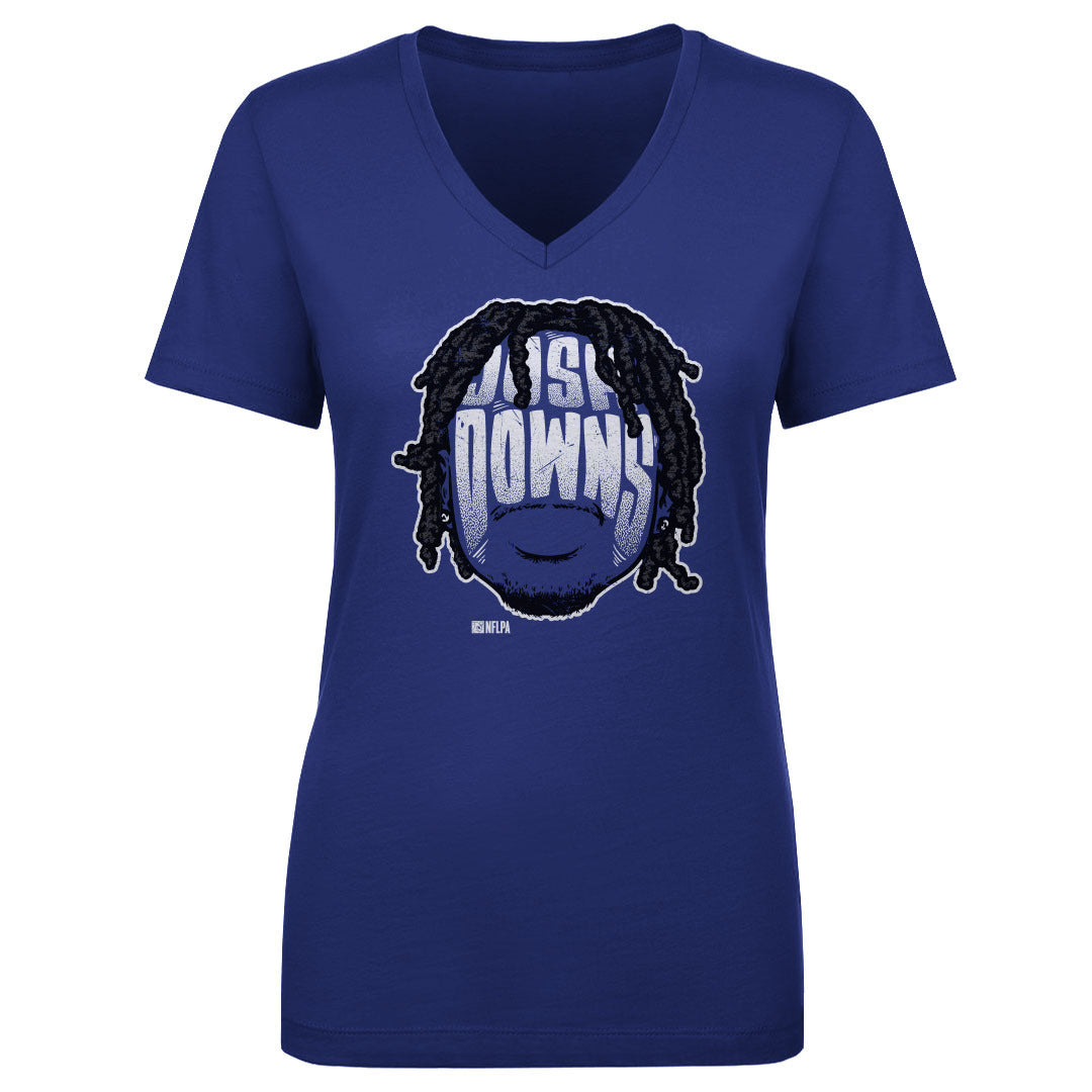 Josh Downs Women&#39;s V-Neck T-Shirt | 500 LEVEL