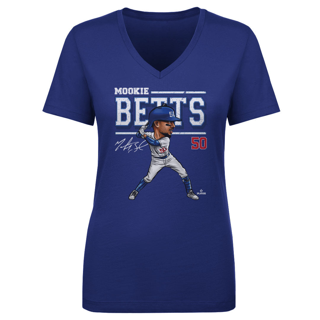 Mookie Betts Women's V-Neck T-Shirt | 500 LEVEL