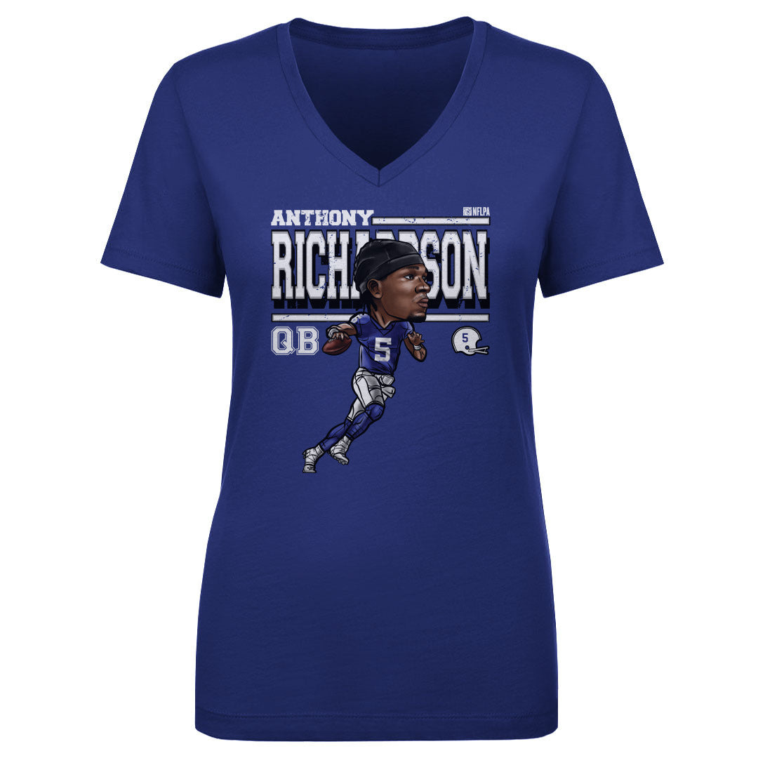 Anthony Richardson Women's V-Neck T-Shirt | 500 LEVEL