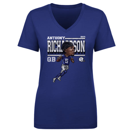 Anthony Richardson Women's V-Neck T-Shirt | 500 LEVEL