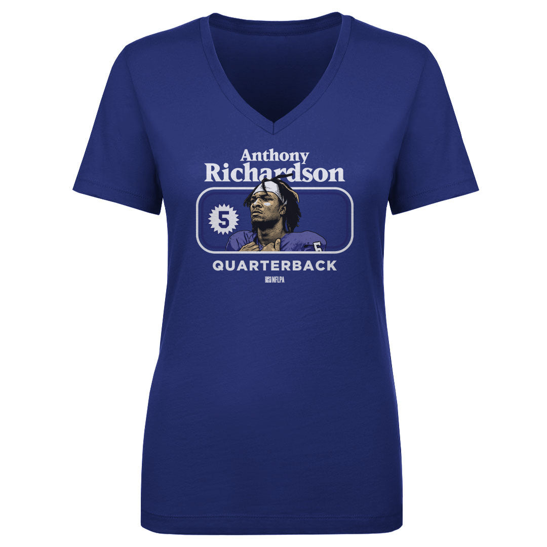 Anthony Richardson Women's V-Neck T-Shirt | 500 LEVEL