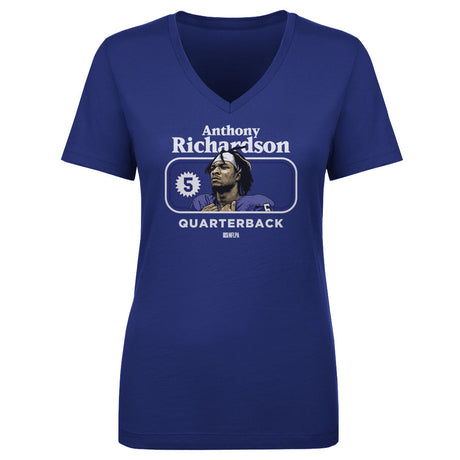 Anthony Richardson Women's V-Neck T-Shirt | 500 LEVEL