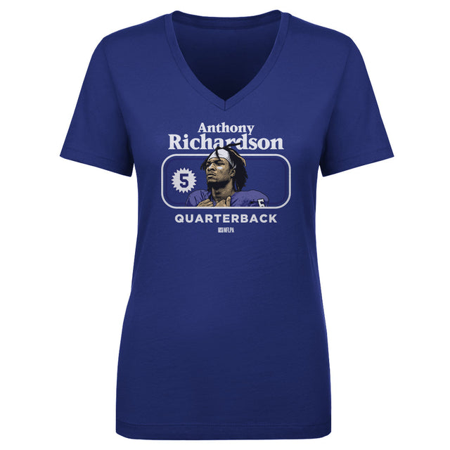 Anthony Richardson Women's V-Neck T-Shirt | 500 LEVEL