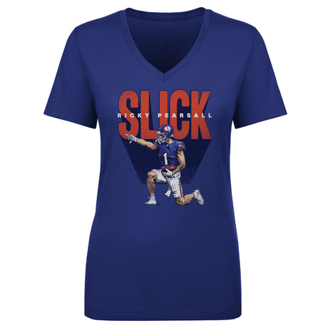 Ricky Pearsall Women's V-Neck T-Shirt | 500 LEVEL