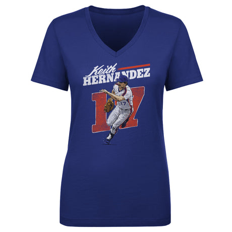 Keith Hernandez Women's V-Neck T-Shirt | 500 LEVEL