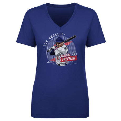 Freddie Freeman Women's V-Neck T-Shirt | 500 LEVEL