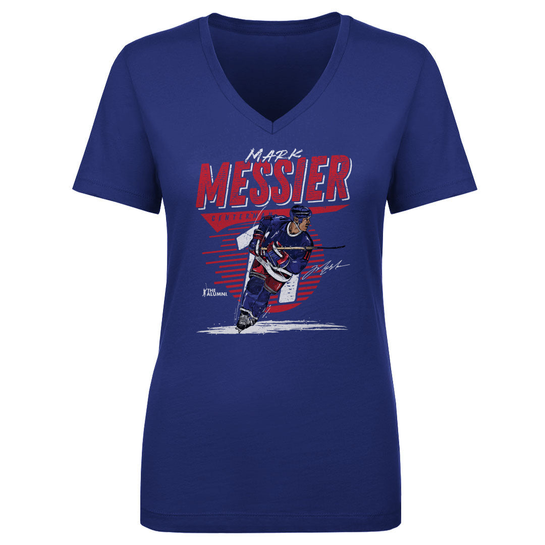 Mark Messier Women's V-Neck T-Shirt | 500 LEVEL