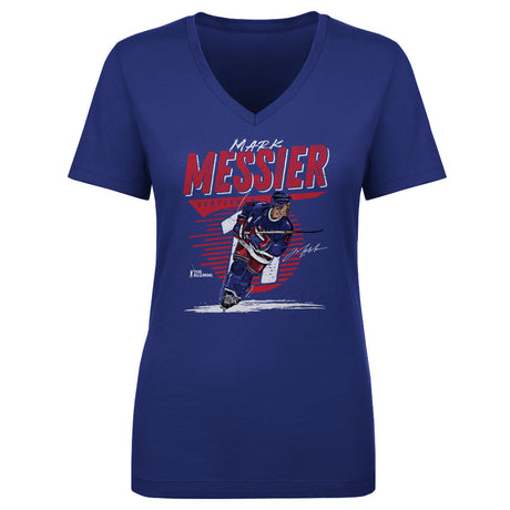 Mark Messier Women's V-Neck T-Shirt | 500 LEVEL