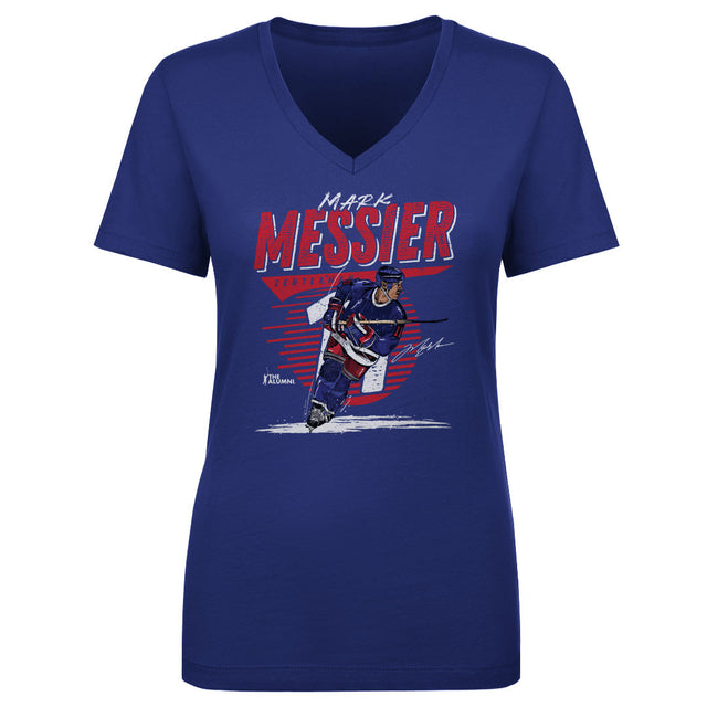 Mark Messier Women's V-Neck T-Shirt | 500 LEVEL