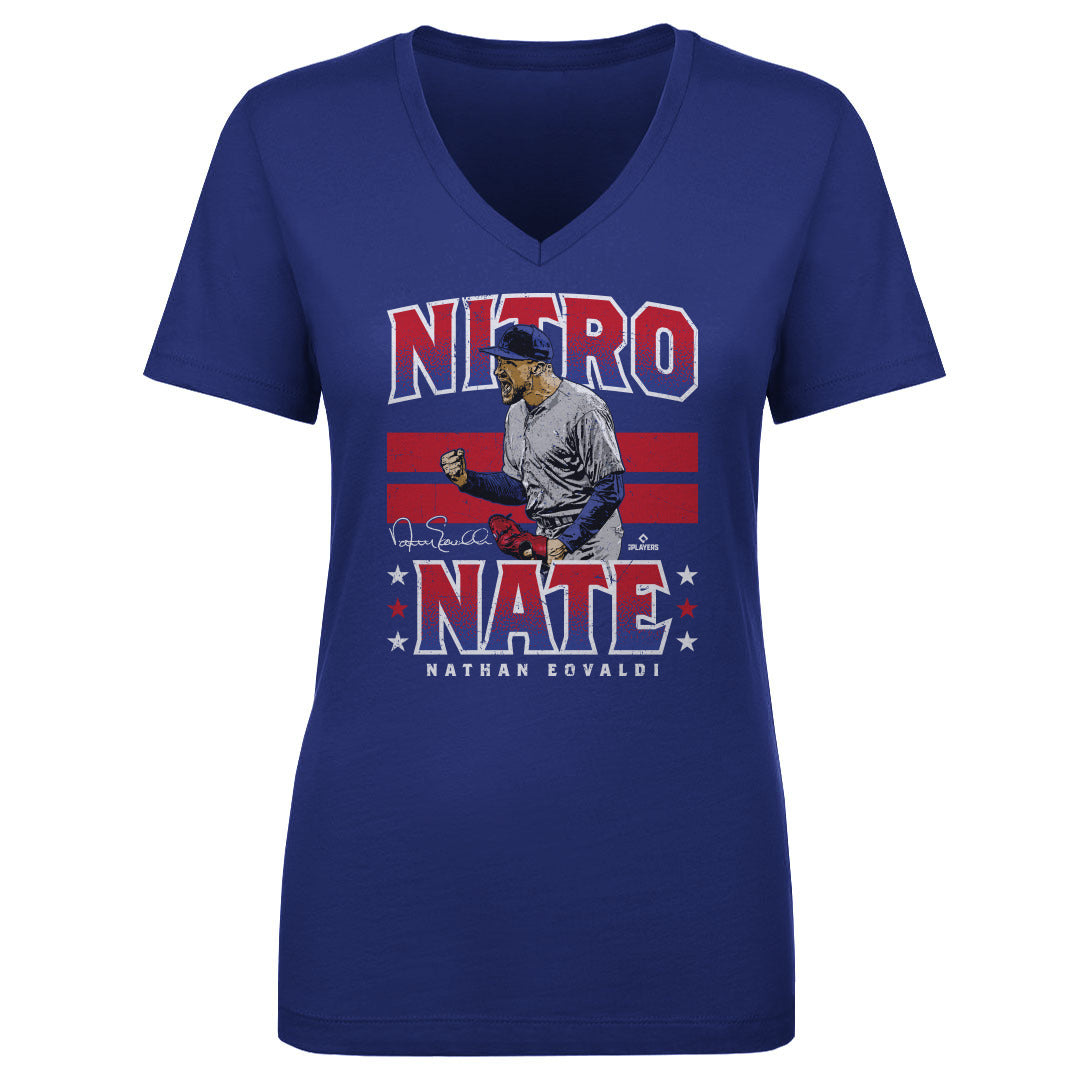 Nathan Eovaldi Women&#39;s V-Neck T-Shirt | 500 LEVEL