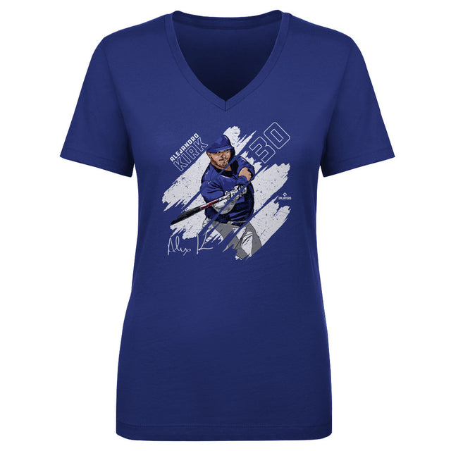 Alejandro Kirk Women's V-Neck T-Shirt | 500 LEVEL
