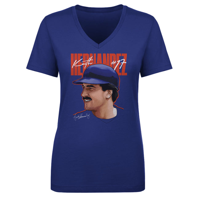 Keith Hernandez Women's V-Neck T-Shirt | 500 LEVEL