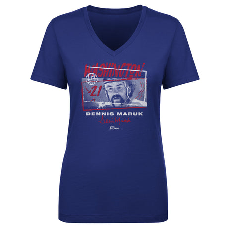Dennis Maruk Women's V-Neck T-Shirt | 500 LEVEL