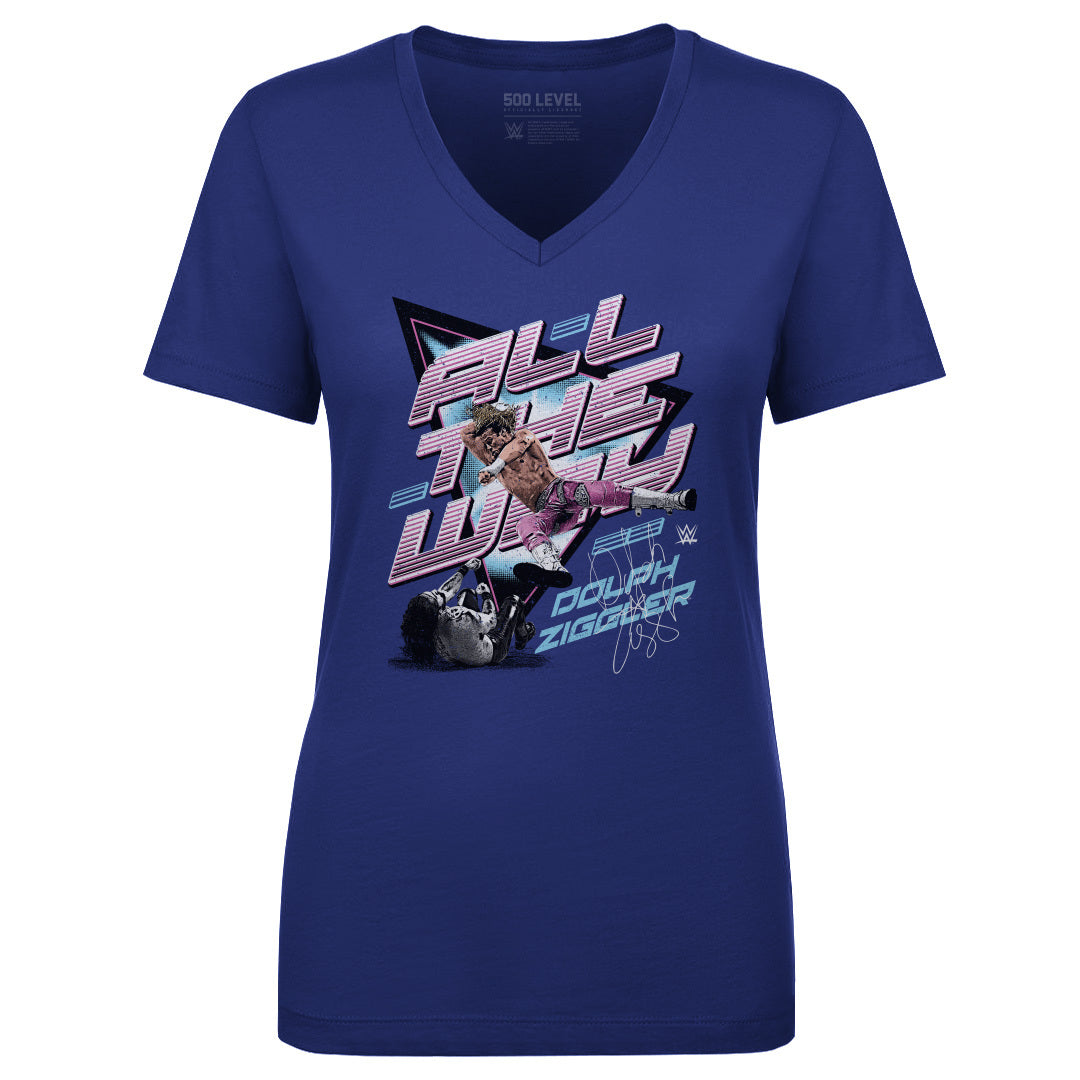 Dolph Ziggler Women's V-Neck T-Shirt | 500 LEVEL