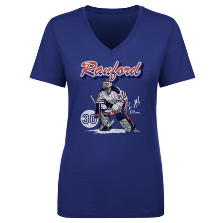 Bill Ranford Women's V-Neck T-Shirt | 500 LEVEL
