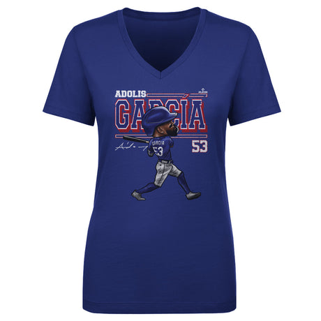 Adolis Garcia Women's V-Neck T-Shirt | 500 LEVEL