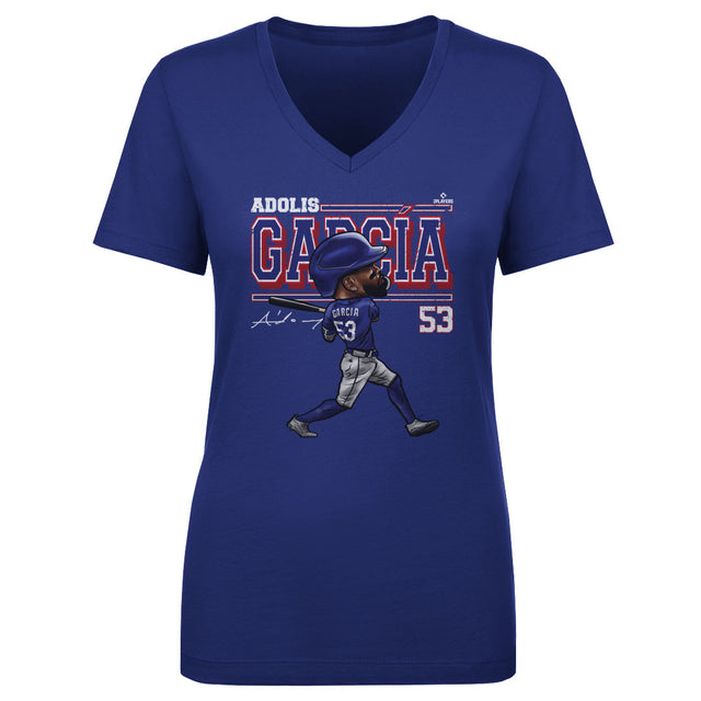 Adolis Garcia Women's V-Neck T-Shirt | 500 LEVEL