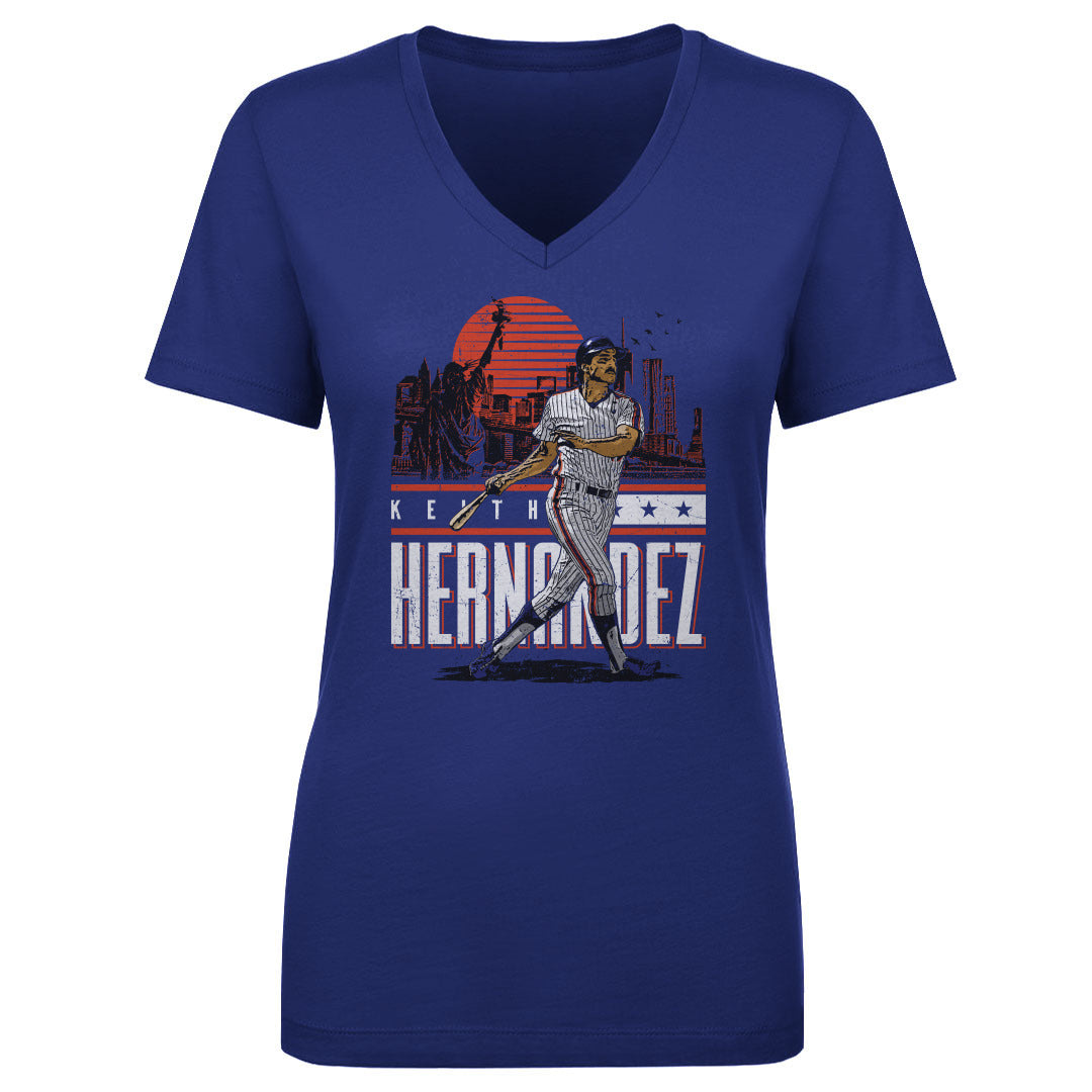 Keith Hernandez Women's V-Neck T-Shirt | 500 LEVEL