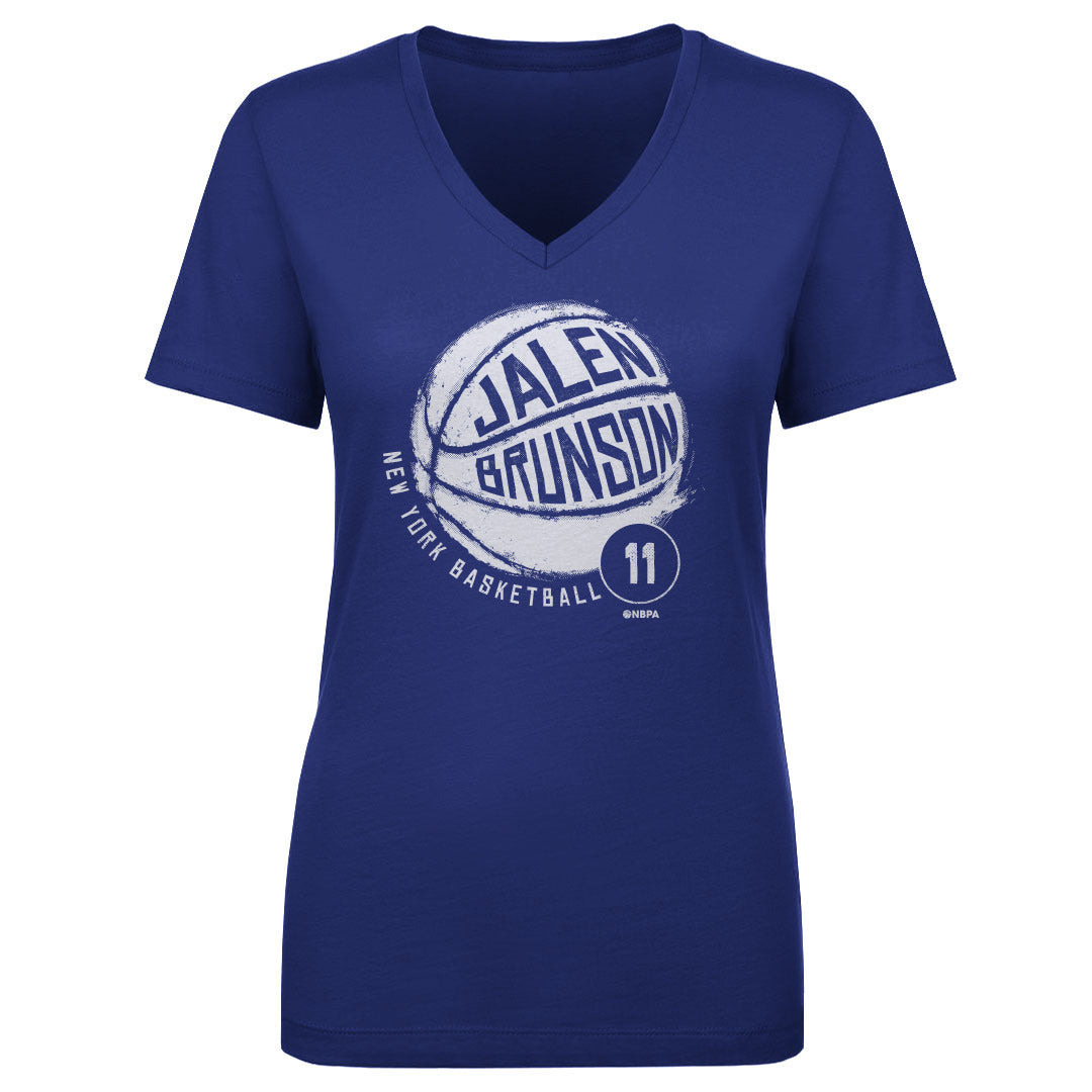 Jalen Brunson Women's V-Neck T-Shirt | 500 LEVEL